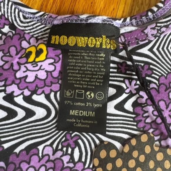 Nooworks everyday tank in Haze, Siz M. - Picture 3 of 4